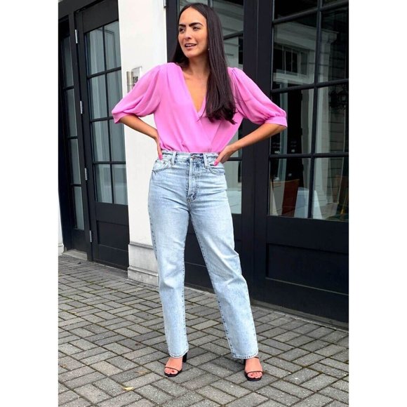 pistola Denim - PISTOLA Cassie Straight Jeans St Tropez Blue